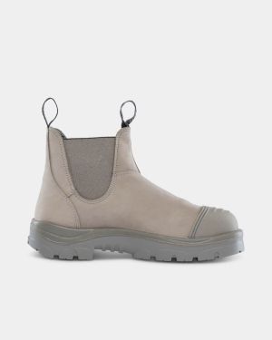 Steel Blue Hobart Scuff Cap Safety Boot - Granite