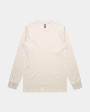 AS Colour Classic Long Sleeve Tee - Ecru
