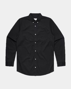 AS Colour 5414 Men’s Denim Wash Shirt - Black