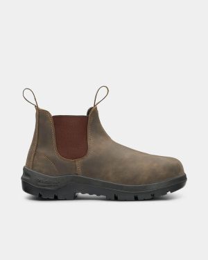 Blundstone 730 WorkLife Elastic Side Non-Safety Boot - Brown