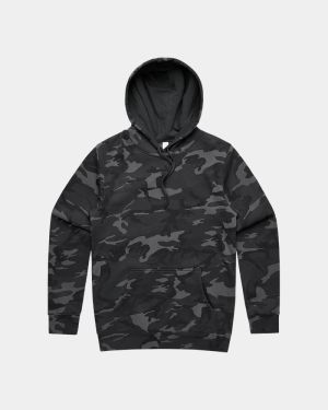 AS Colour 5102C Stencil Camo Hood - Black Camo