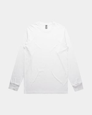 AS Colour 5020 Staple Long Sleeve Tee - White