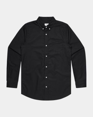 AS Colour 5401 Oxford Shirt - Black
