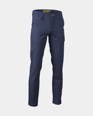 Bisley Stretch Cotton Drill Cargo Pant - Navy