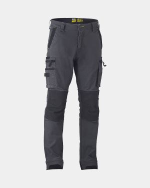Bisley Flx & Move™ Stretch Utility Zip Cargo Pant - Charcoal