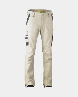 Bisley Flx & Move™ Stretch Cargo Utility Pant - Stone