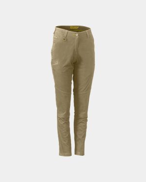 Bisley Women's Stretch Cotton Pants - Stone