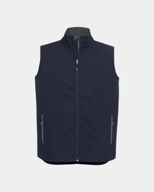 Biz Collection Geneva Vest - Navy/Graphite