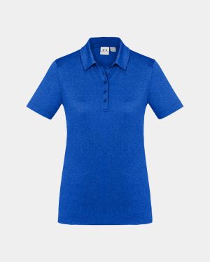 Biz Collection Women’s Aero Polo - Electric Blue