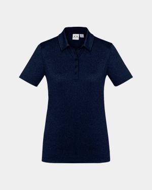 Biz Collection Women’s Aero Polo - Navy