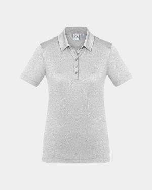 Biz Collection Women’s Aero Polo - Silver