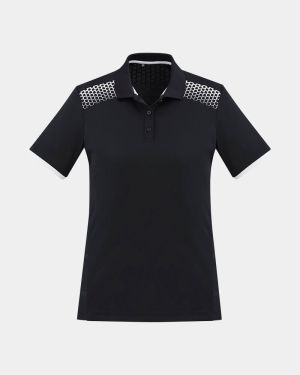 Biz Collection Women's Galaxy Polo - Black/White