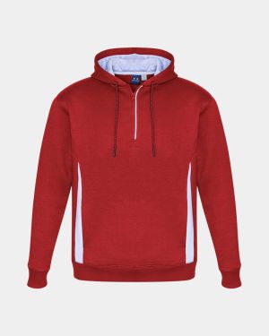 Biz Collection Renegade Hoodie - Red/White/Silver