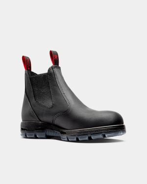 Redback Bobcat Elastic Side Safety Boot - Black