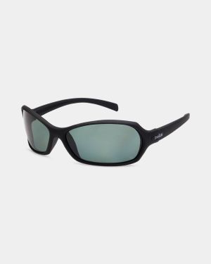 Bolle Hurricane Polarised Safety Glasses - Green/Grey