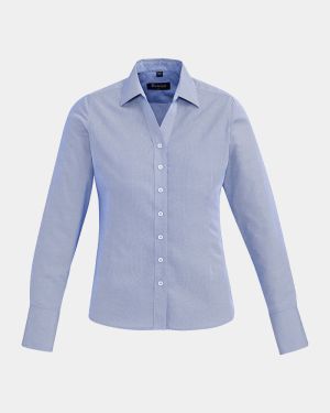 Boulevard Women's Hudson Long Sleeve Shirt - Patriot Blue