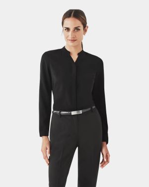 Boulevard Women's Juliette Plain Blouse - Black