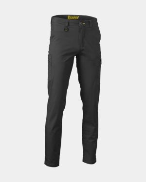 Bisley Stretch Cotton Drill Cargo Pant - Black