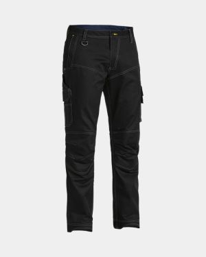 Bisley X Airflow™ Ripstop Engineered Cargo Work Pant - Black