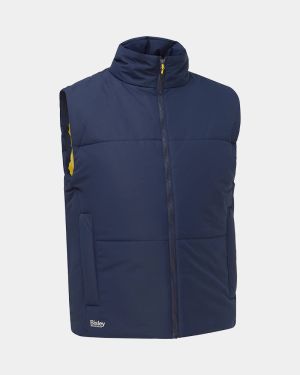 Bisley Insulated Puffer Vest - Navy
