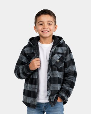 CAT Kids Active Jacket - Grey/Black