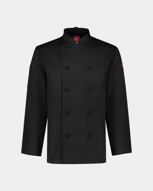 Biz Collection Al Dente Chef Jacket - Black