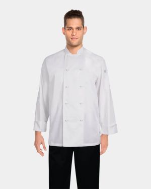 Chef Works Murray White Basic Chef Jacket - White