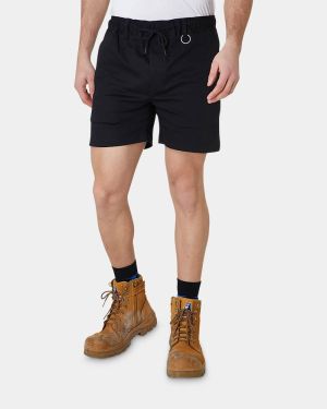 Elwood Elastic Waist Basic Short - Black