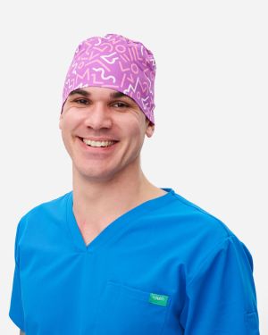 Epoch Scrub Cap - Purple