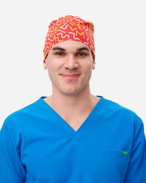 Epoch Scrub Cap - Red