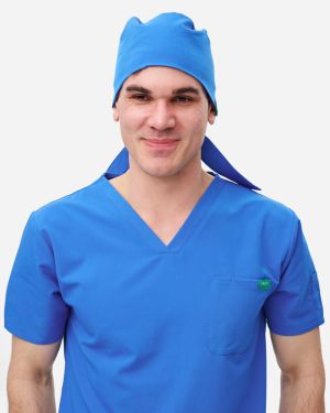 Epoch Scrub Cap - Royal Blue