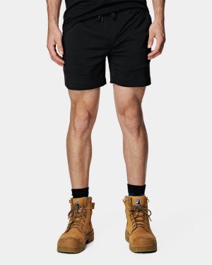 Elwood Elastic Waist Light Short - Black
