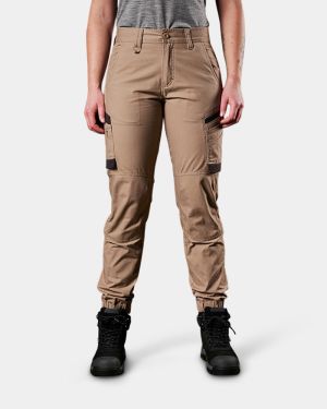 FXD Women's WP-8W Cargo Cuffed Work Pant - Khaki