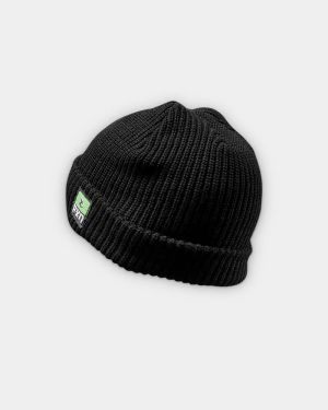 FXD CP-10 Knit Ribbed Beanie - Black