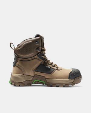 FXD WB-1 6.0 Zip Sided Safety Boot - Stone