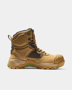 FXD WB-1 6.0 Zip Sided Safety Boot - Wheat