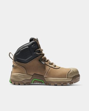 FXD WB-2 4.5 Zip Sided Safety Boot - Stone
