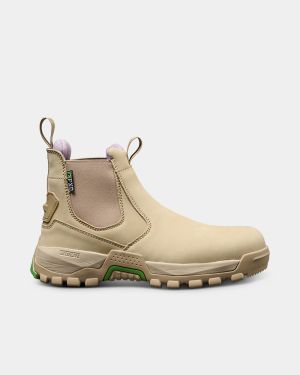 FXD Women's WB-4W Elastic Side Safety Boot - Clay