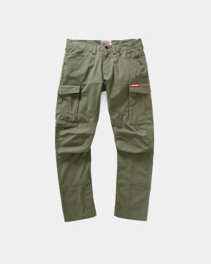 Hard Yakka 3056 Ripstop Slim Fit Cotton Cargo Pant - Army