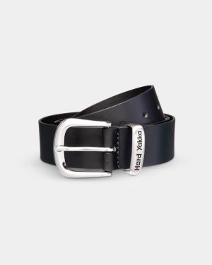 Hard Yakka Leather Belt - Black