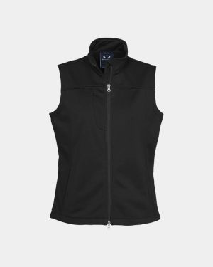 Biz Collection Women's Soft Shell Vest - Black