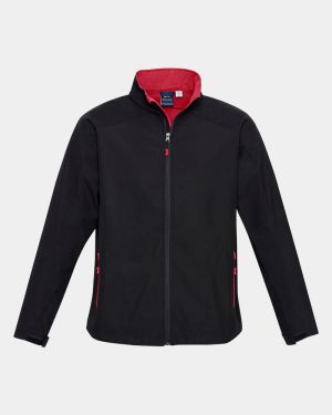 Biz Collection Geneva Jacket - Black/Red