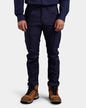 King Gee Tradies Stretch Cargo Pant - Navy
