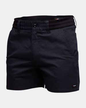 King Gee Comfort Waist Short Short - Black