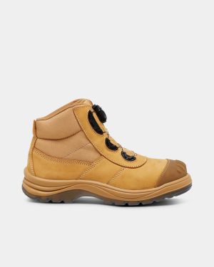 King Gee Tradie BOA Safety Boot - Wheat