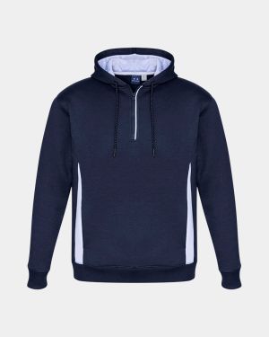 Biz Collection Renegade Hoodie - Navy/White/Silver