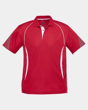 Biz Collection Kids Razor Polo - Red/White