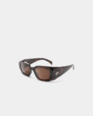 SafeStyle Auras Brown Polarised Safety Glasses - Brown Tort
