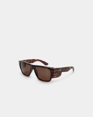 SafeStyle Fusions Brown Polarised Safety Glasses - Matte Brown Tort