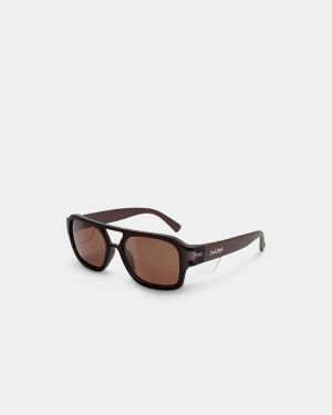 SafeStyle Skylines Brown Polarised Safety Glasses - Chocolate